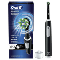 Oral-B Pro 1000 Electric Toothbrush with (1) Brush Head, Rechargeable, Black EasyOptionXY LLC