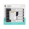 U Brands Dry Erase Markers, Chisel Tip, "More Ink", Black, 5 Count EasyOptionXY LLC