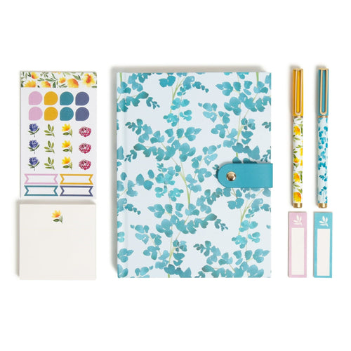 U BRANDS Handmade Florals Journaling Set, Multicolor, Stationery, Pens Included, 2057U EasyOptionXY LLC