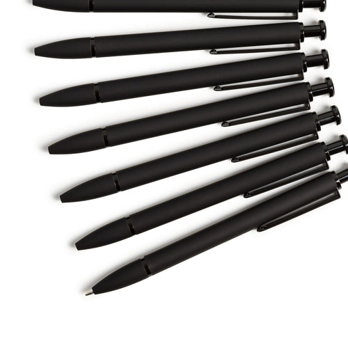 U Brands Monterey Soft Touch Ballpoint Pens, Midnight, 12 Count (3786U01-24) EasyOptionXY LLC