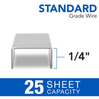 Swingline Standard Staples, 1/4" Length, 210 Per Strip, 5,000 Per Box EasyOptionXY LLC