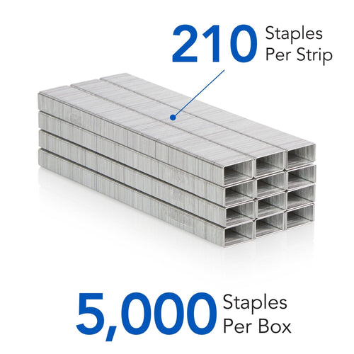 Swingline Standard Staples, 1/4" Length, 210 Per Strip, 5,000 Per Box EasyOptionXY LLC