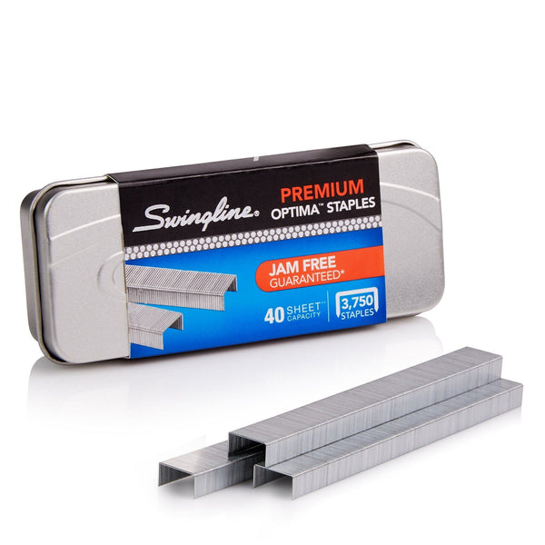 Swingline Optima Premium Staples, 1/4" Leg Length, 210 Per Strip, 3750 Per Box EasyOptionXY LLC
