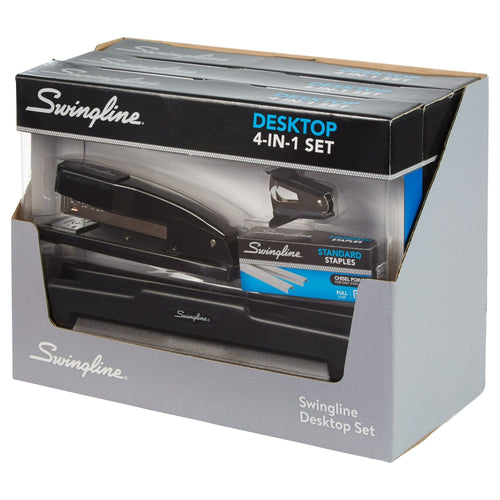 Swingline Desktop Stapler 3-Hole Punch Set (S7044499) EasyOptionXY LLC
