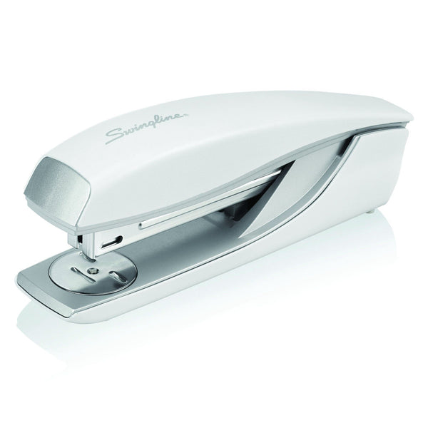 Swingline Stapler 40-Sheet 2-1/2"Wx1-4/5"Lx8-1/10"H White 55657004 EasyOptionXY LLC