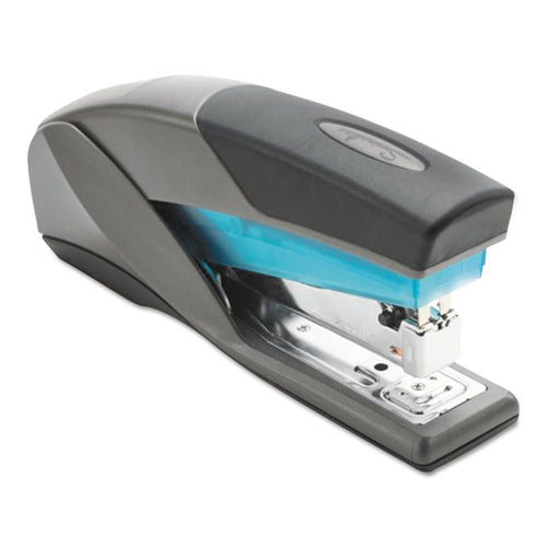 Swingline? Optima 25 Reduced Effort Stapler, 25-Sheet Capacity, Slate Gray/Blue EasyOptionXY LLC