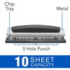Swingline Precision Pro Desktop Punch, 10 Sheets, 2 Pack (A7074066AZ) EasyOptionXY LLC