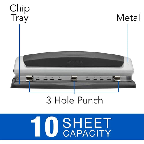 Swingline Precision Pro Desktop Punch, 10 Sheets, 2 Pack (A7074066AZ) EasyOptionXY LLC