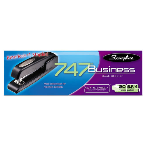 Swingline 747 Business Full Strip Desk Stapler, 25-Sheet Capacity, Black EasyOptionXY LLC