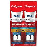 Colgate Renewal Gum Protection Whitening Toothpaste Gel; Mint; 2 Pack; 3 oz Tubes EasyOptionXY LLC