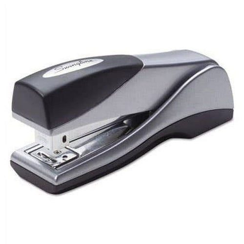 Optima Grip Compact Stapler, 25-Sheet Capacity, Silver EasyOptionXY LLC