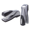 Optima Grip Compact Stapler, 25-Sheet Capacity, Silver EasyOptionXY LLC