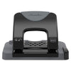 Swingline 20-Sheet Smarttouch Two-Hole Punch, 9/32" Holes, Metal, Black/Gray EasyOptionXY LLC