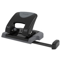 Swingline 20-Sheet Smarttouch Two-Hole Punch, 9/32" Holes, Metal, Black/Gray EasyOptionXY LLC