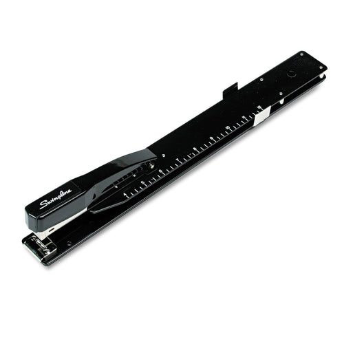 Swingline Heavy-Duty Long Reach Stapler, 20-Sheet Capacity, 12" Throat, Black EasyOptionXY LLC