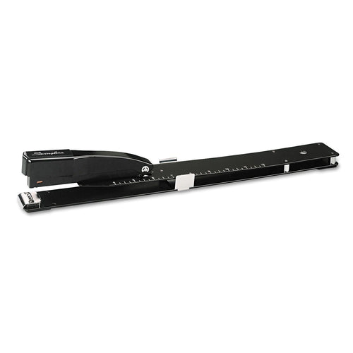 Swingline Heavy-Duty Long Reach Stapler, 20-Sheet Capacity, 12" Throat, Black EasyOptionXY LLC