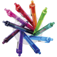 Paper Mate InkJoy Retractable Ballpoint Pen, 1.0 mm, Assorted Colors, 8 Count EasyOptionXY LLC