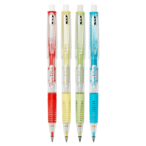 Paper Mate Clearpoint Mechanical Pencils, HB #2 (0.7 mm), Assorted Barrels, 4 Count EasyOptionXY LLC