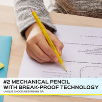 Paper Mate SharpWriter Mechanical Pencils, 0.7 mm HB #2 Lead, Fun Assorted Color Barrels, 12 Count EasyOptionXY LLC