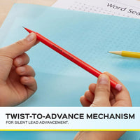 Paper Mate SharpWriter Mechanical Pencils, 0.7 mm HB #2 Lead, Fun Assorted Color Barrels, 12 Count EasyOptionXY LLC