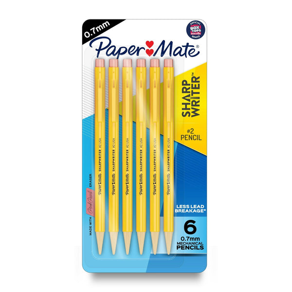 Paper Mate SharpWriter Mechanical Pencils 0.7 mm, 6 CT EasyOptionXY LLC