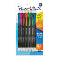 Paper Mate Mechanical Pencils, Write Bros. Classic #2 Pencil, Assorted Colors, 0.7mm, 24 Count EasyOptionXY LLC