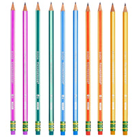 Ticonderoga No. 2 Pencil, Striped Barrels, Pack of 10 EasyOptionXY LLC