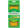Ticonderoga Premium Wood Pencils, Sharpened #2 Lead, Yellow, 48 Count EasyOptionXY LLC