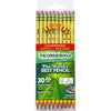 Ticonderoga Wood-Cased Pencils, Pre-Sharpened, 2 HB Soft, Yellow, 30 Count EasyOptionXY LLC