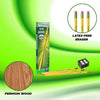 Ticonderoga Pencils #2 Soft Yellow Woodcase Graphite Pencil for School Supplies and Craft Supplies 12 Count (13882) Free Sharpener 1 Pack EasyOptionXY LLC