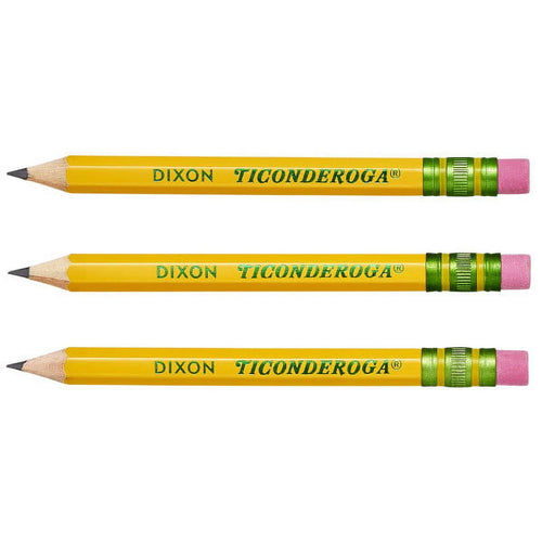 Ticonderoga Golf Pencils with Eraser, Box of 72 EasyOptionXY LLC