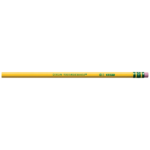 Ticonderoga Premium Wood Pencils, Unsharpened #2 Lead, Yellow, 24 Count EasyOptionXY LLC
