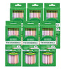 Ticonderoga #2 Pastel Pencils, 5 Assorted Colors, 10 Per Pack, 6 Packs EasyOptionXY LLC