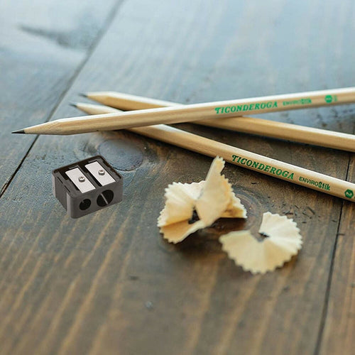 Ticonderoga Pencils #2 Renew Sharpened 10 Ct. Free Sharpener 1 Pack EasyOptionXY LLC