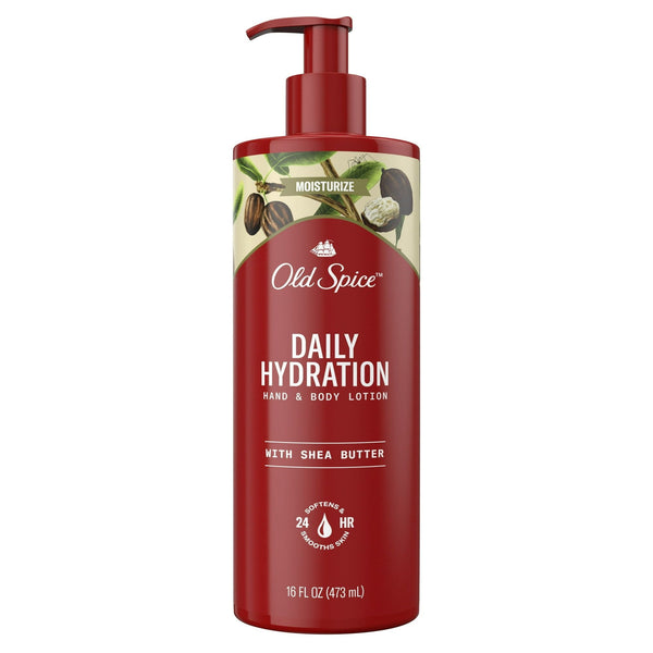 Old Spice Daily Hydration Hand & Body Lotion for Men with Shea Butter, 16.0 fl oz EasyOptionXY LLC
