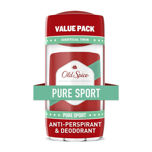 Old Spice High Endurance Anti-Perspirant Deodorant for Men, Pure Sport Scent, 3.3 oz Twin Pack EasyOptionXY LLC