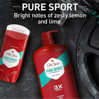 Old Spice High Endurance Anti-Perspirant Deodorant for Men, Pure Sport Scent, 3.3 oz Twin Pack EasyOptionXY LLC