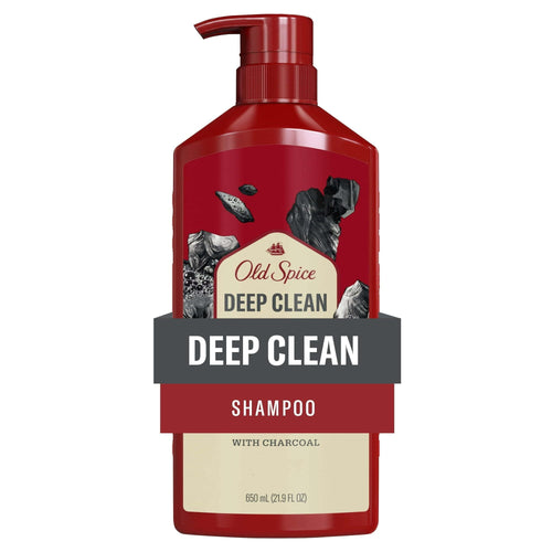 Old Spice Volcano Charcoal Shampoo for Men, All Hair Types, 21.9 fl oz EasyOptionXY LLC