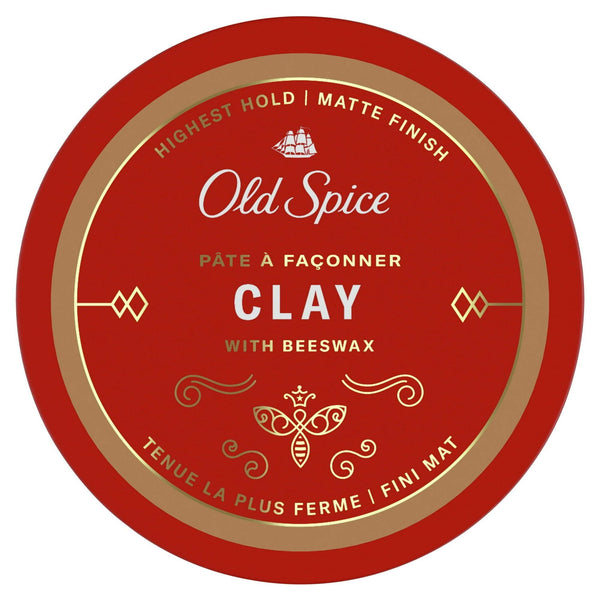 Old Spice Hair Styling Clay for Men, Flexible Hold, 2.22 oz EasyOptionXY LLC