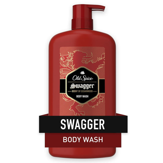 Old Spice Swagger Scent of Confidence, Body Wash for Men, 33.4 fl oz EasyOptionXY LLC