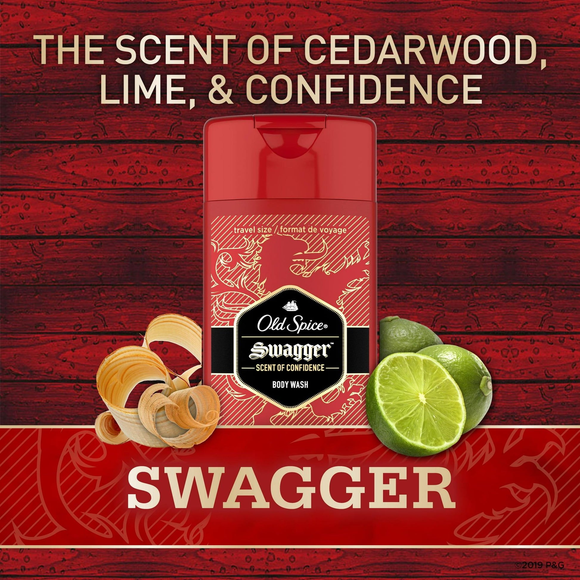 Old Spice Swagger Scent of Confidence, Body Wash for Men, 33.4 fl oz EasyOptionXY LLC