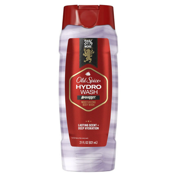Old Spice Men's Body Wash Moisturizing Hydro Wash, Swagger Scent, 21 fl oz EasyOptionXY LLC