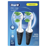 Oral-B Pro 500 Electric Toothbrush with (1) Brush Head, Black, for Adults and Children 3+ EasyOptionXY LLC