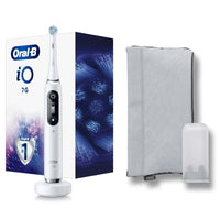Oral-B iO Series 7G Electric Toothbrush with 1 Brush Head, White Alabster EasyOptionXY LLC
