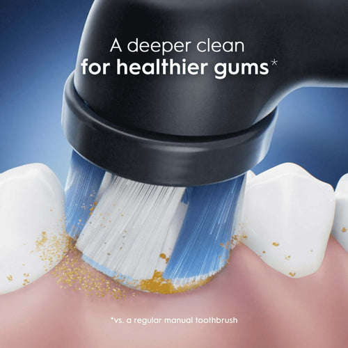 Oral-B iO Ultimate Clean Replacement Brush Heads, Black, 2 Count EasyOptionXY LLC