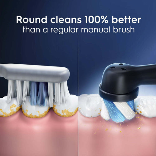 Oral-B iO Ultimate Clean Replacement Brush Heads, Black, 2 Count EasyOptionXY LLC