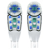 Oral-B Deep Clean Battery Powered Toothbrush Replacement Brush Heads, 2 Count EasyOptionXY LLC