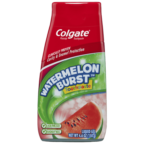 Colgate 2-in-1 Kids Toothpaste & Anticavity Mouthwash; Watermelon Burst; 4.6 oz EasyOptionXY LLC