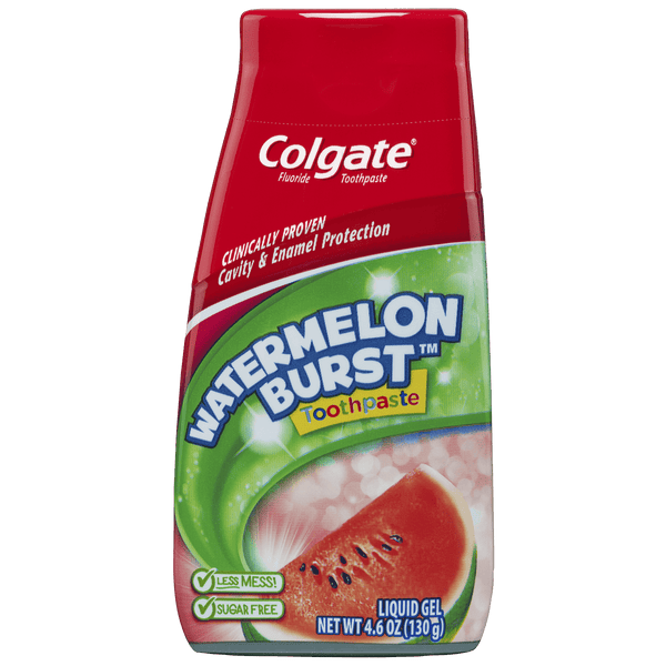 Colgate 2-in-1 Kids Toothpaste & Anticavity Mouthwash; Watermelon Burst; 4.6 oz EasyOptionXY LLC