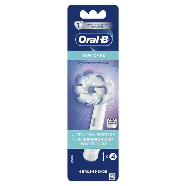 Oral-B Gum Care Electric Toothbrush Replacement Brush Heads, 4 Count EasyOptionXY LLC